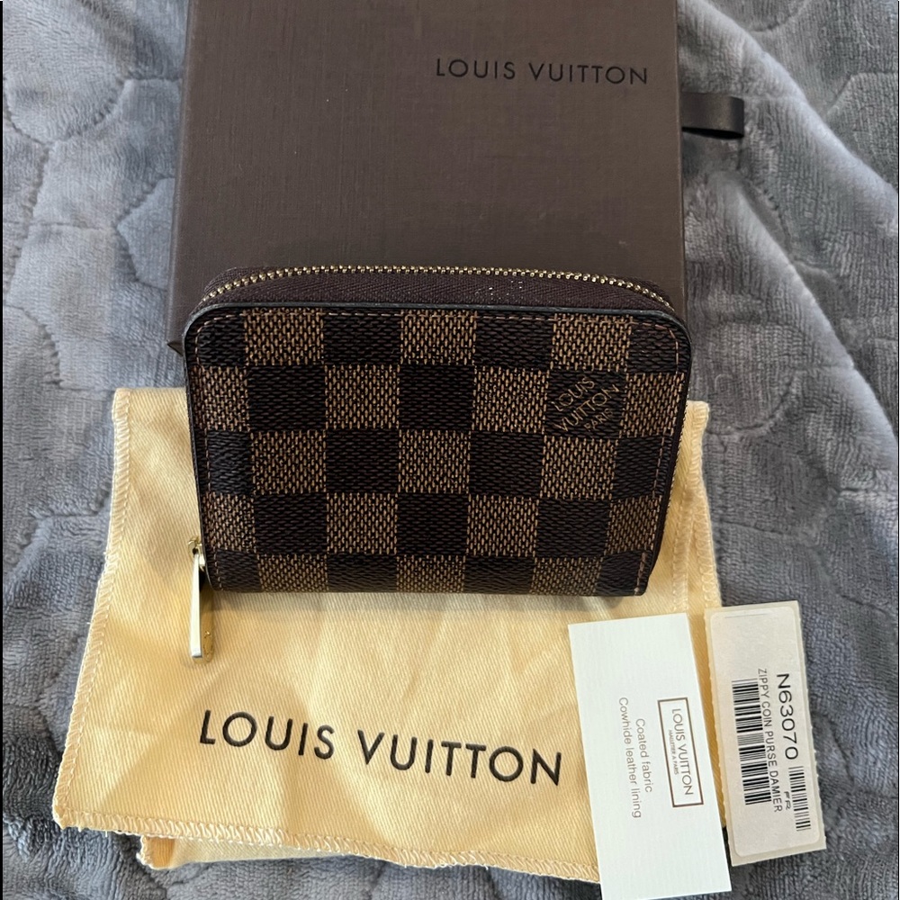 Louis Vuitton Zippy Coin Purse Damier Ebene